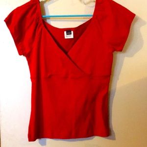 A beautiful red blouse!